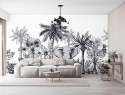 Living Room Wallpaper Amazon