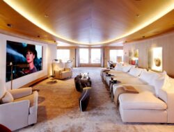 Luxury Yacht Living Room