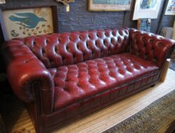 Oxblood Chesterfield Living Room