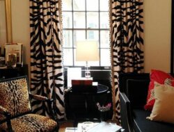Leopard Print Curtains For Living Room
