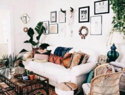 Urban Boho Living Room Design