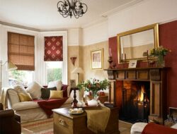 Red And Cream Living Room Decor Ideas
