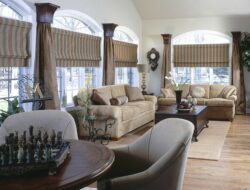 Large Living Room Window Treatments