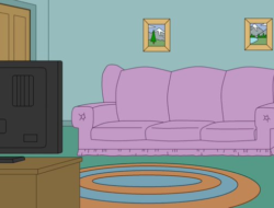 Family Guy House Living Room