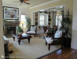 Modern British Colonial Living Room