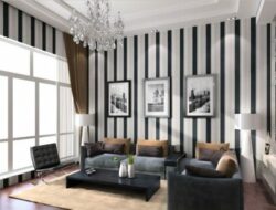 Striped Living Room Ideas