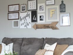 How To Do A Gallery Wall In Living Room