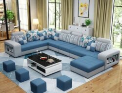 Contemporary Fabric Living Room Sets