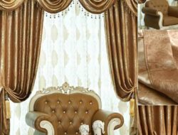 European Style Curtains For Living Room