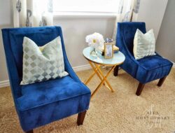 Royal Blue Living Room Chairs