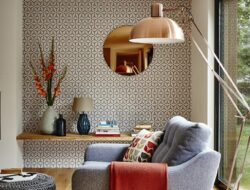 One Wall Wallpaper Ideas Living Room