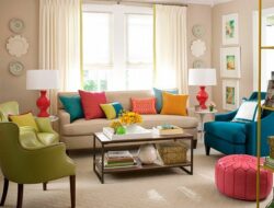 Bright Colors For Small Living Room