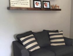 Country Shelves For Living Room