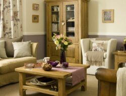 Oak Colour Living Room Furniture