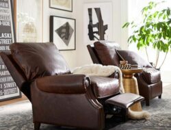 Living Room Leather Recliners