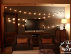 Twinkle Lights Living Room