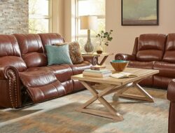 Brown Reclining Living Room Set