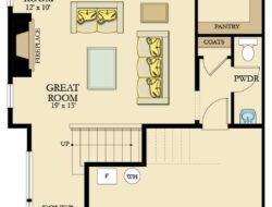 Open Concept Kitchen Dining Living Room Floor Plans