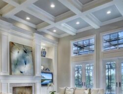 Coffered Living Room Ceilings