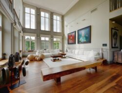Living Room Wood Flooring Decorating Ideas
