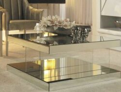 Mirror Side Table Living Room