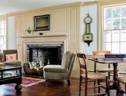 Colonial Farmhouse Living Room