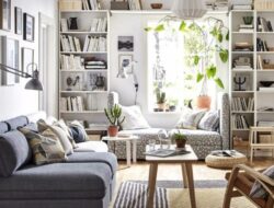 Bookshelves Living Room Design