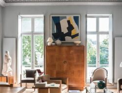 French Art Deco Living Room