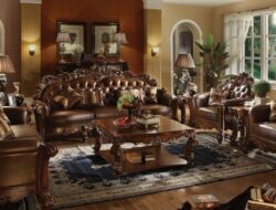 Oversized Leather Living Room Furniture