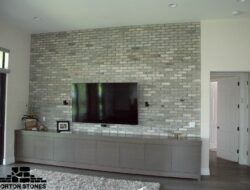 Living Room Brick Tiles