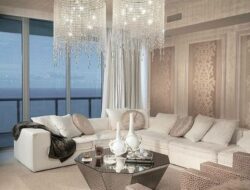 Glam Chandelier For Living Room
