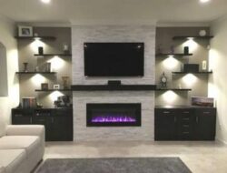 Small Living Room Fireplace Tv