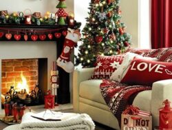 Christmas Living Room Decoration Pictures