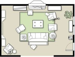 Living Room Furniture Layout Plan