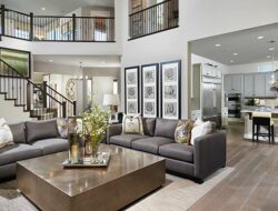 Two Story Ceiling Living Room