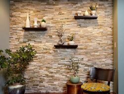 Deco Stone Design For Living Room