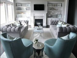 Grey Chesterfield Living Room