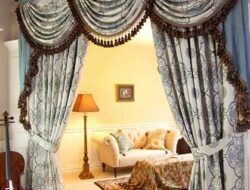 Curtain Valances Set For Living Room