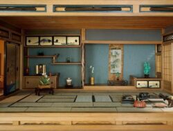 Traditional Japanese Style Living Room