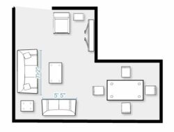L Shaped Living Room Floor Plan