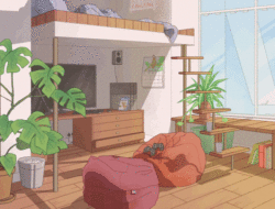 Aesthetic Anime Living Room