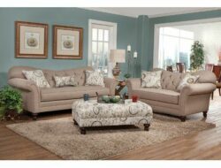 8 Piece Living Room Furniture Set