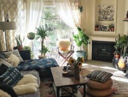 Bohemian Living Room Curtains