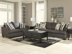 Ashley Furniture Black Living Room Sets