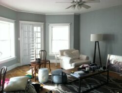 Classic Silver Behr Living Room