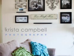 How To Decorate Living Room Walls With Family Pictures