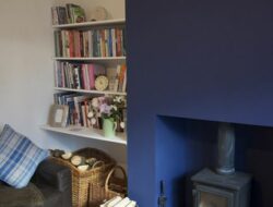 Farrow And Ball Blue Living Room