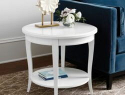 Round Lamp Tables For Living Room