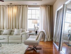 Apartment Living Room Curtain Ideas