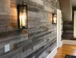 Barn Wood Walls In Living Room